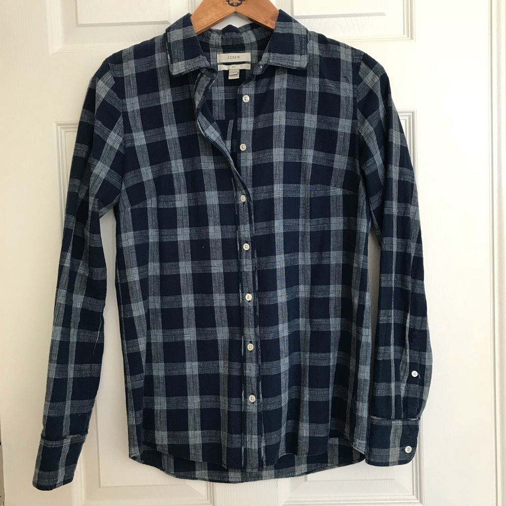 J.crew Plaid shirt
